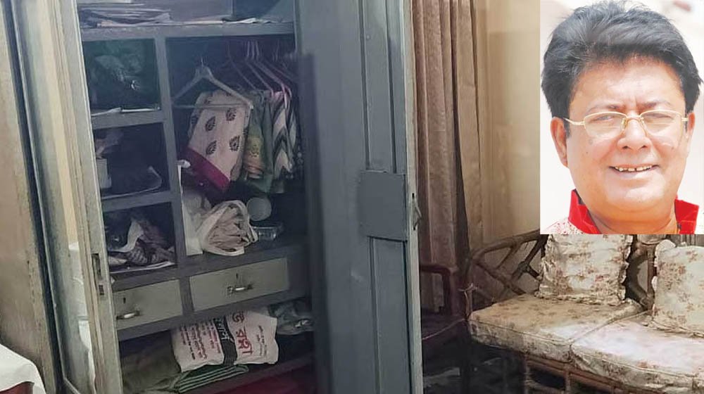 মামুনুর রশীদের পৈতৃক বাড়িতে চুরির অভিযোগ
